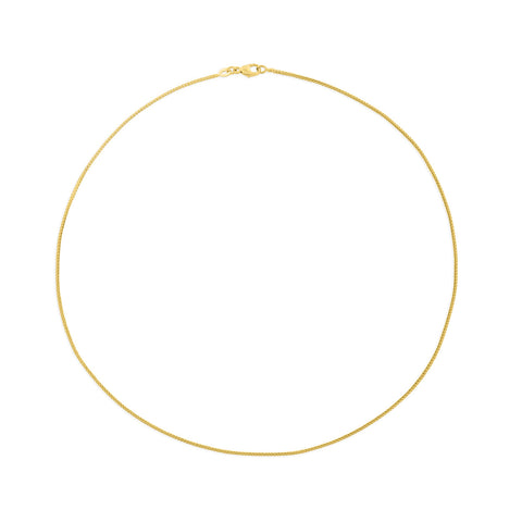 Colier cu zale din aur galben 1,1 mm