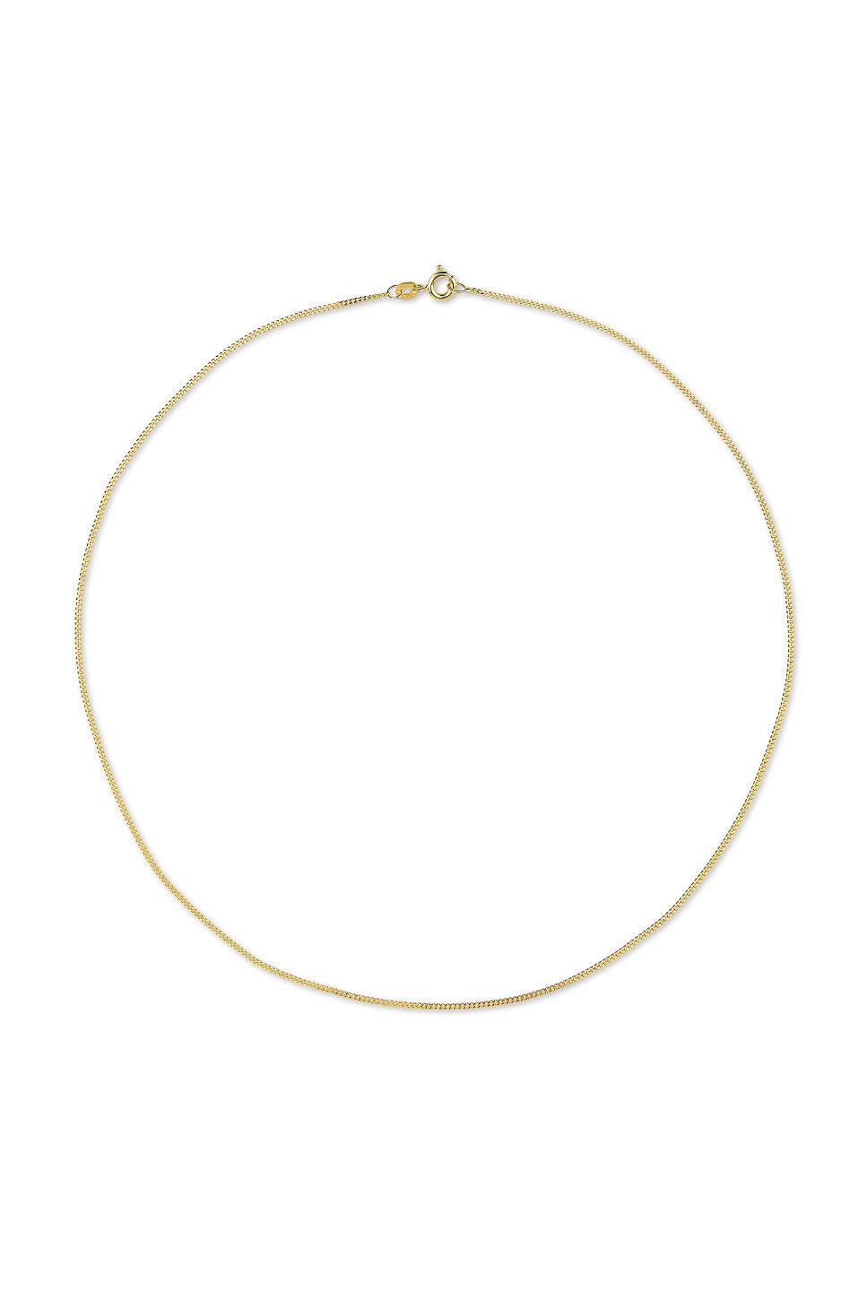 Colier gourmet de aur 38cm CURB-38-0.8Y