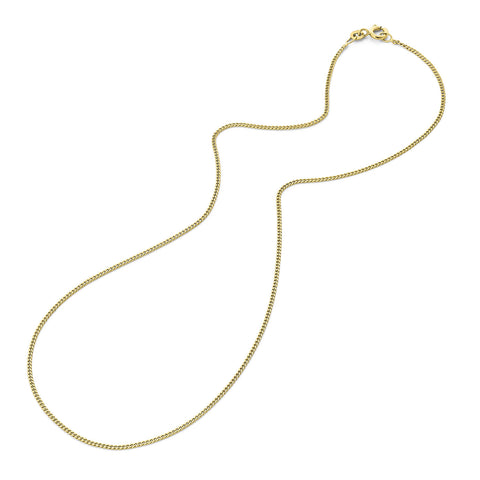 Lanț zale gourmet din aur galben C094-CURB-42-1.4-Y