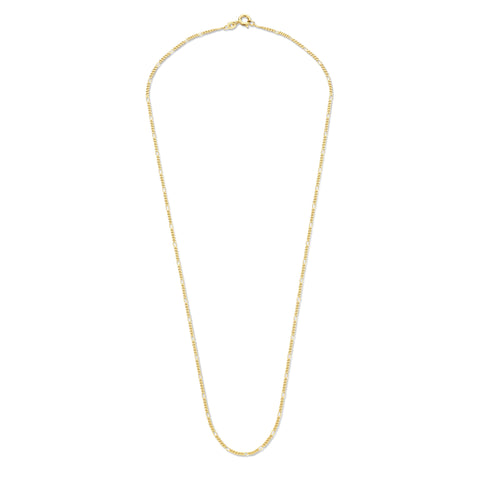 Colier din aur galben figaro