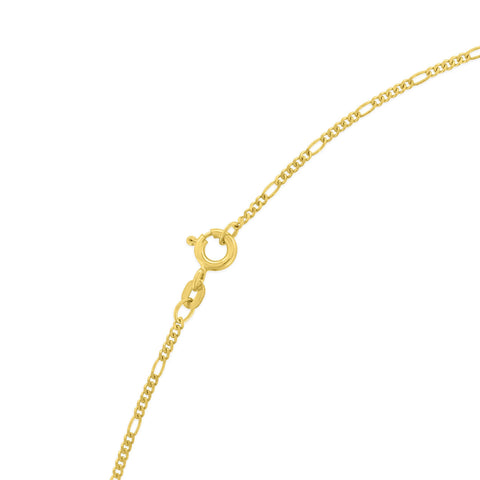 Colier din aur galben figaro