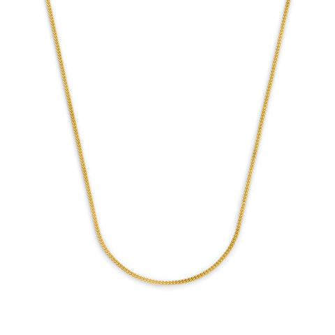 Lant de zale de aur cu miez de argint 1,2 mm - 40-G012-Y