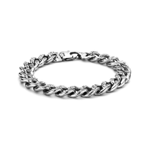 Bratara gourmet link din argint BRUCA201