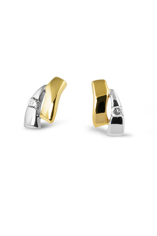Cercei stud din aur cu zirconiu VXCE203423FCZ