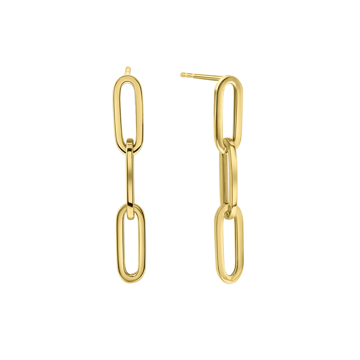 Cercei link din aur galben E122-X3HOE11990-Y