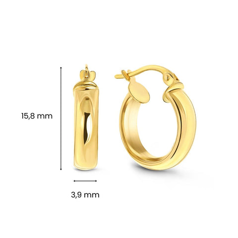 Cercei din aur galben X3OTE0004X210-Y