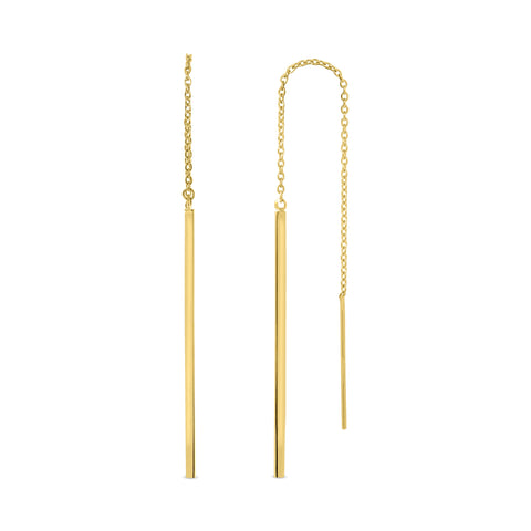 Cercei din aur galben X3TE9437-Y