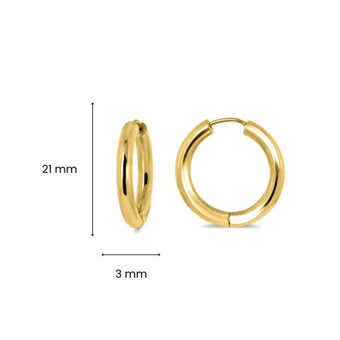 Cercei de aur X3TH0003-15-II