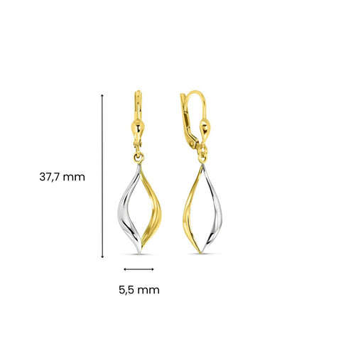 Cercei bicolori XXNSE208297-Y