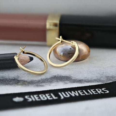 Cercei din aur galben E122-XXSQTE0001.5-15-L-Y