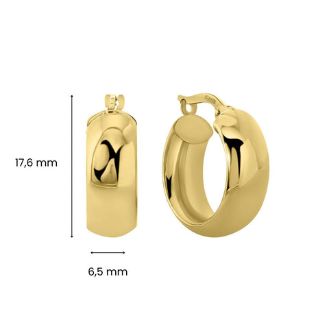Cercei din aur galben E122-XXTE2052-L-Y