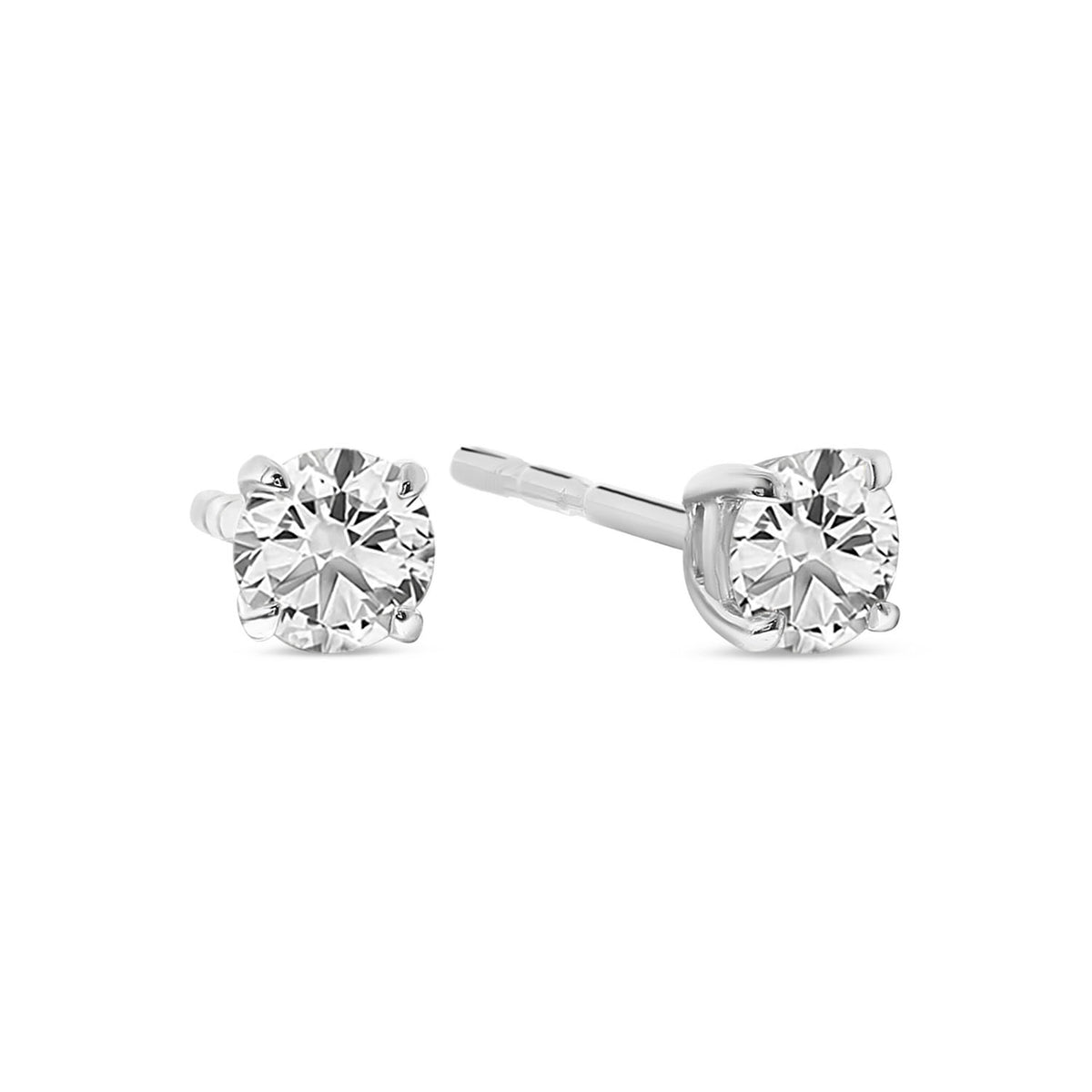 Cercei tip știft cu diamante cultivați în laborator E159-E23MK0002C-LG-025-W
