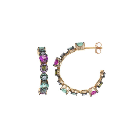 Cercei placati cu aur 234A0079