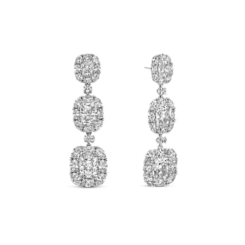 Cercei din argint sterling cu zirconiu HB21E2009A