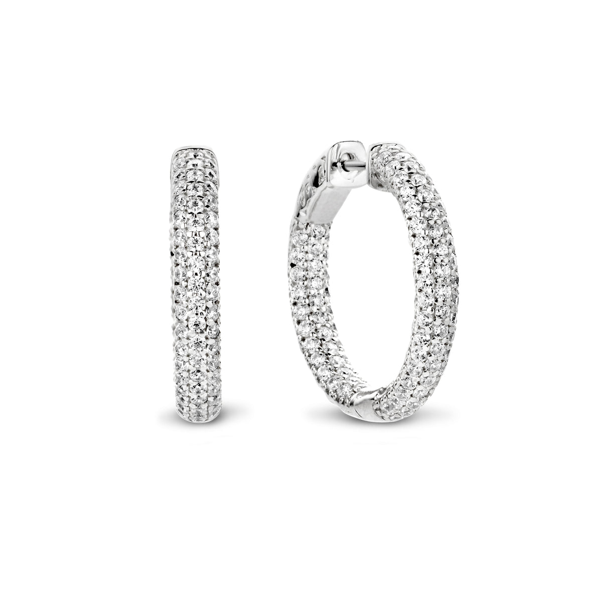 Cercei din argint sterling cu zirconiu MJ1375CE