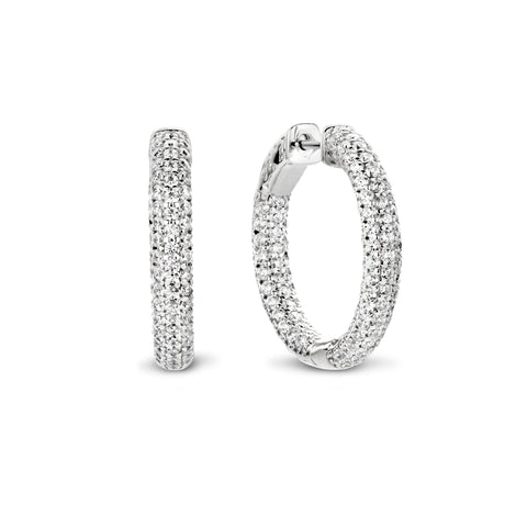 Cercei din argint sterling cu zirconiu MJ1375CE