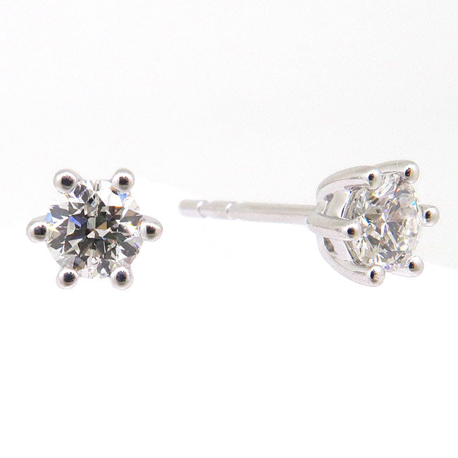 Cercei tip solitar cu diamante E480-ER230115ADI-025-W