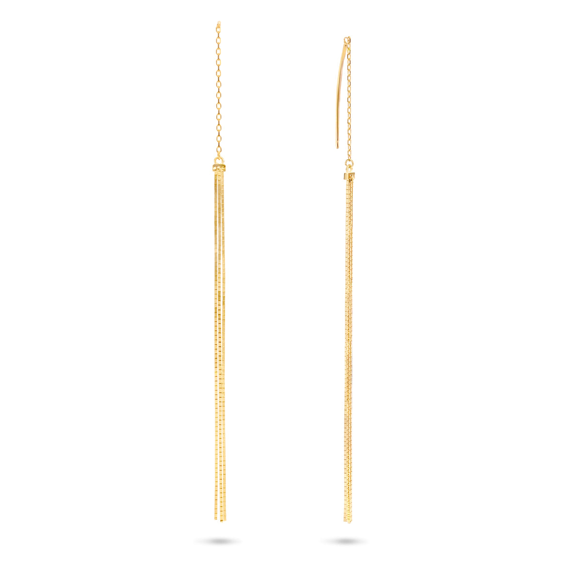 Cercei din aur galben E864