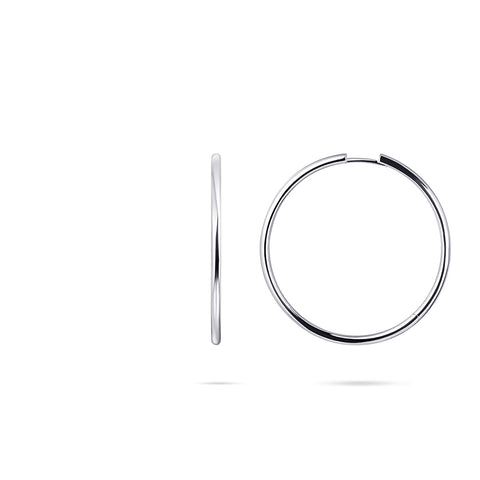 Cercei din argint 40 mm KCL240