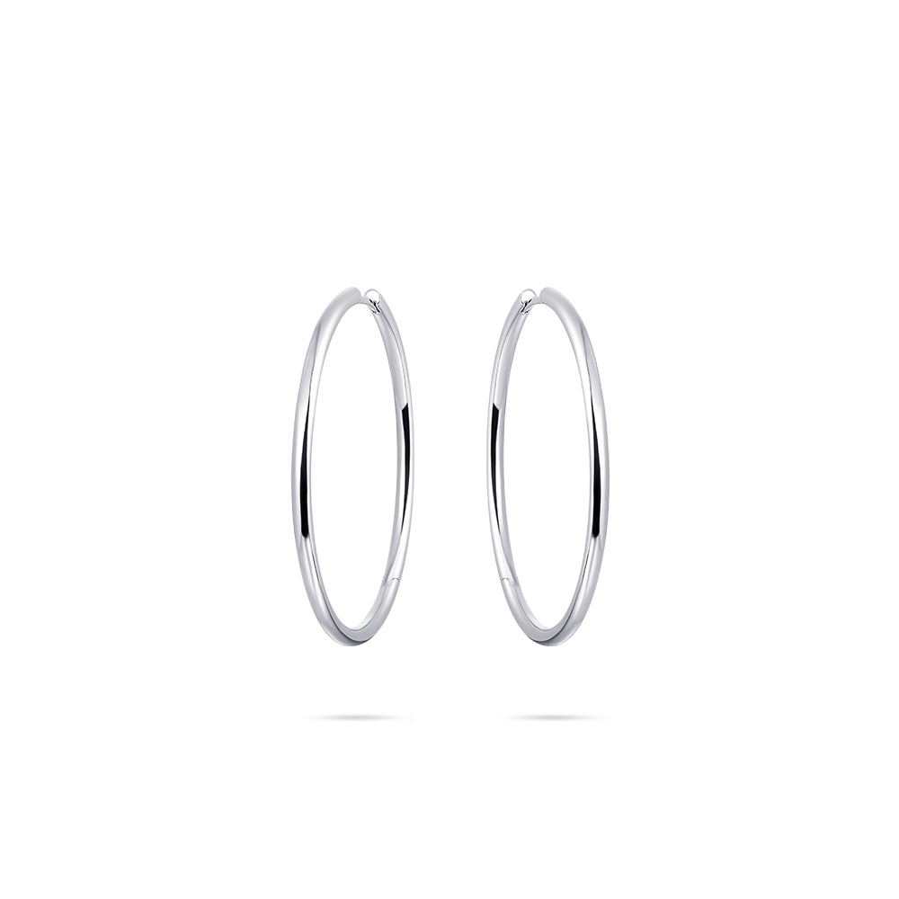 Cercei din argint 40 mm KCL240