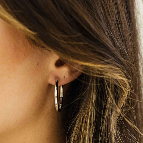 Cercei din argint 30 mm KCL330