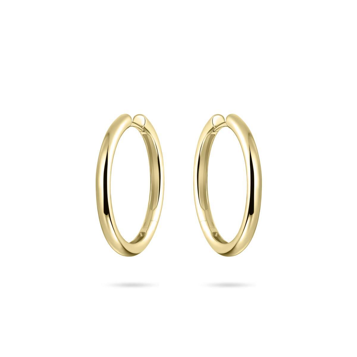 Cercel placat cu aur 30 mm - KCL330Y