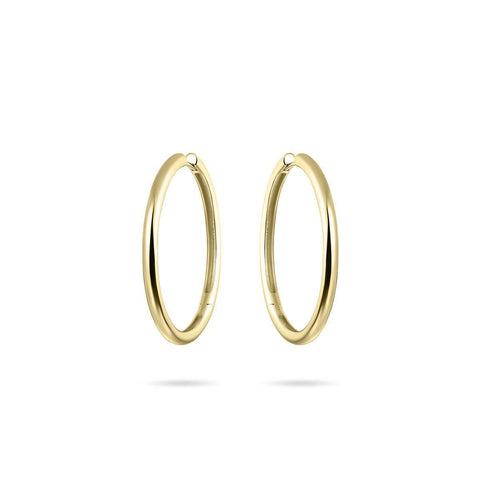 Cercel placat cu aur 40 mm - KCL340Y