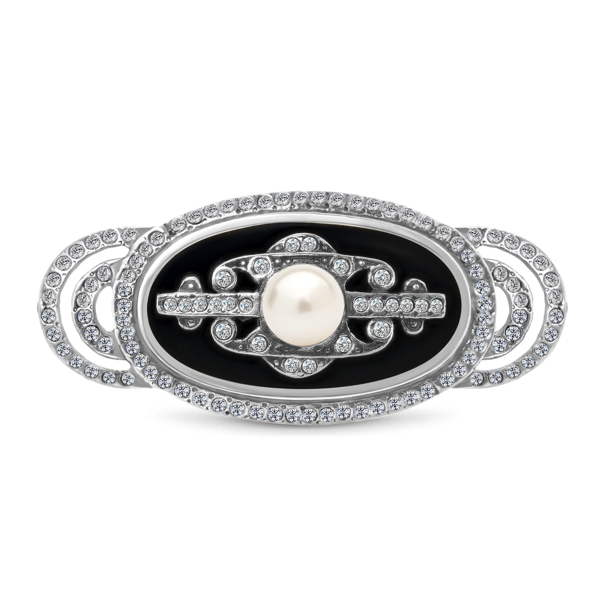 Brosa din argint sterling cu cristal Swarovski