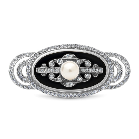 Brosa din argint sterling cu cristal Swarovski