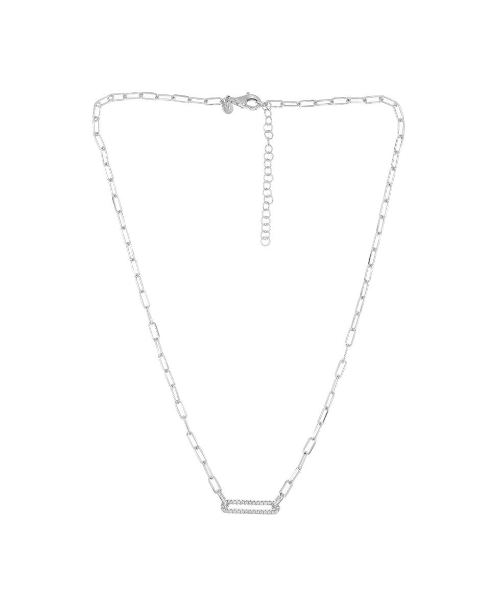 Lant de zale din argint sterling cu zirconiu 2644HK0012