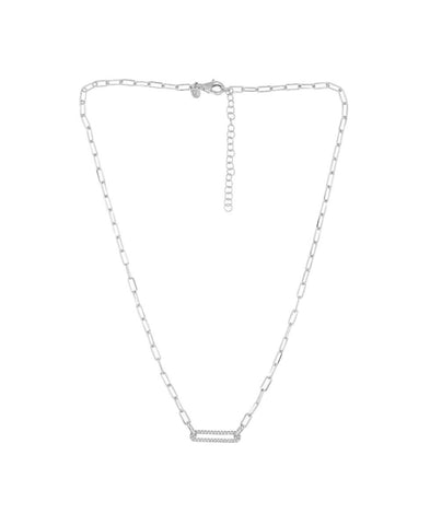 Lant de zale din argint sterling cu zirconiu 2644HK0012