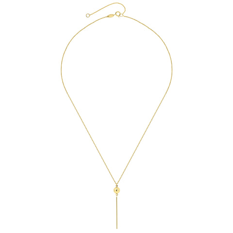 Colier din aur galben cu pandantiv 1168-Y