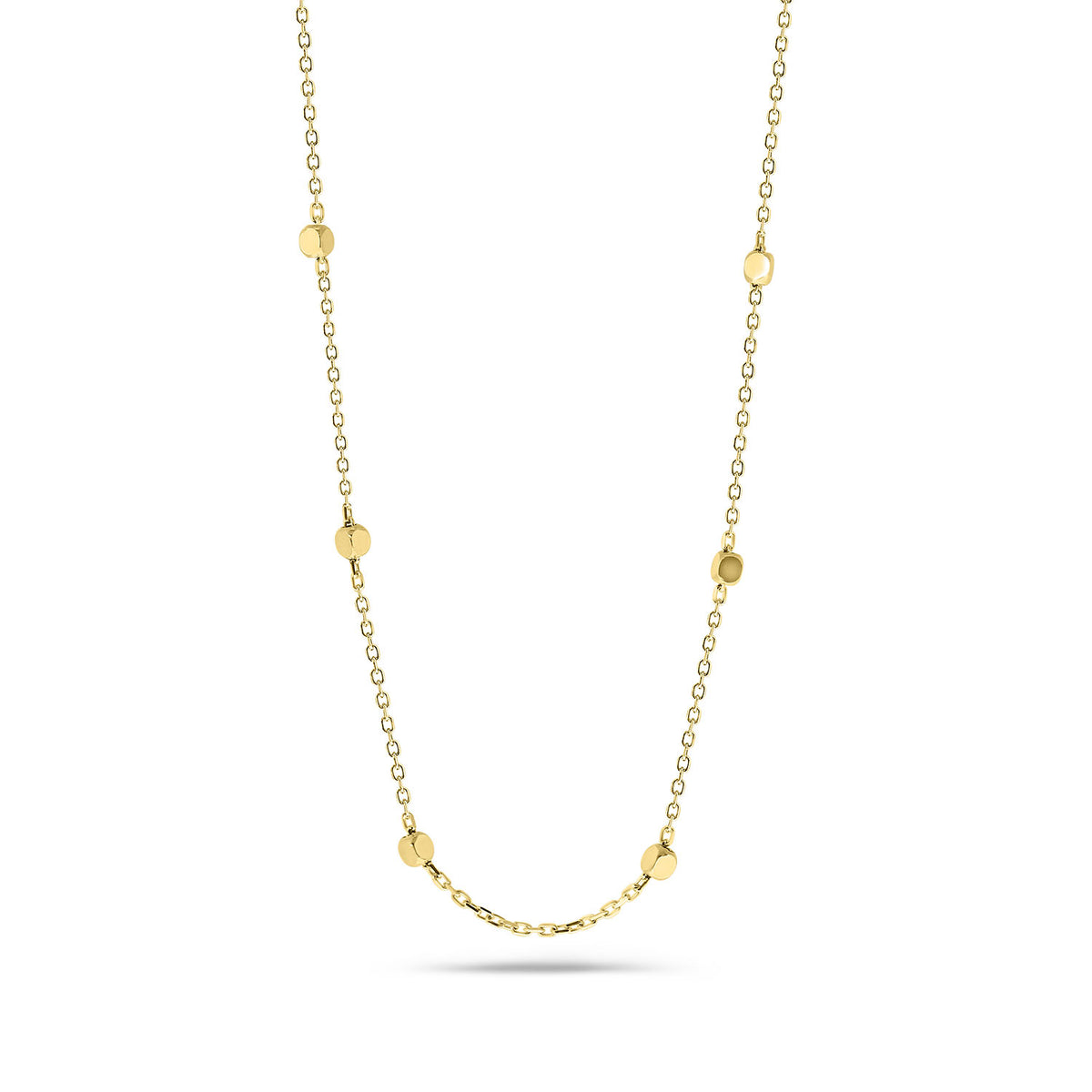 Colier cub din aur galben N122-5753-Y