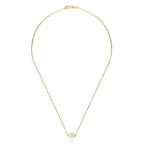 Colier din aur galben FOR6N0352-MOP-Y