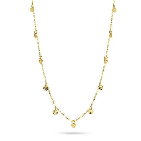 Colier din aur galben N122-VX5FOR12N0377-DC-Y