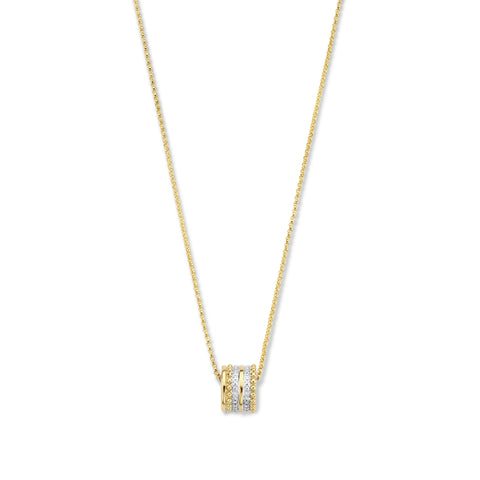 Colier rotund cu pandantiv cu diamant GH56005DSD-Y