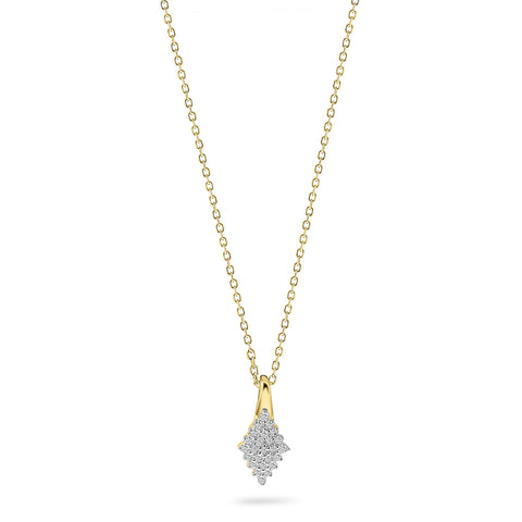 Colier din aur galben cu diamant N138-PD29676-Y