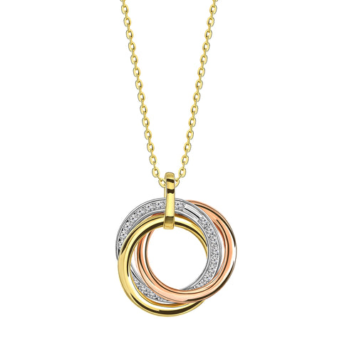 Colier tricolor 03.0200.12BI4507