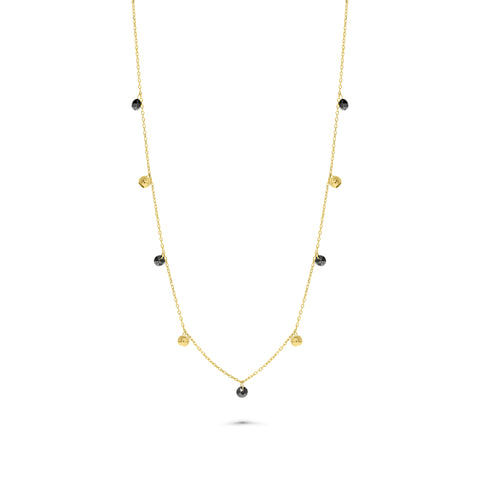Colier cu margele din aur galben N173-09CA1299BI4501SR-450-Y