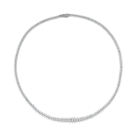 Colier din argint sterling cu zirconiu