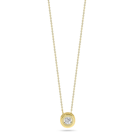 Colier din aur galben cu diamant N480-NC010016ADI-YW