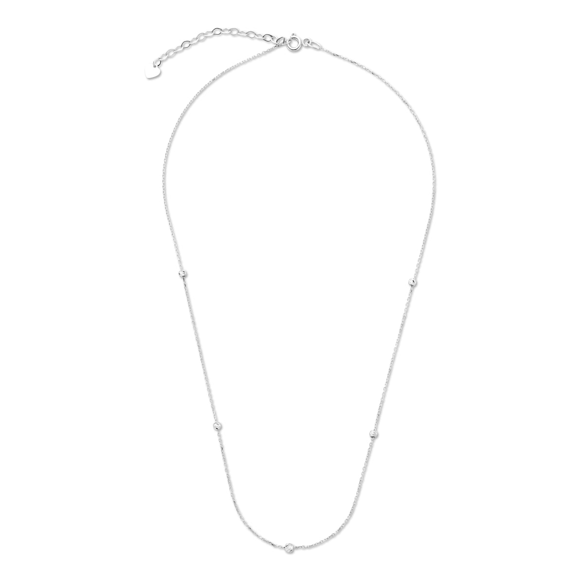 Colier din aur alb N515-18K70-BCN0002-W