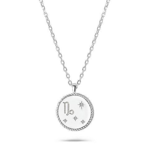 Colier Capricorn din argint sterling - N550018