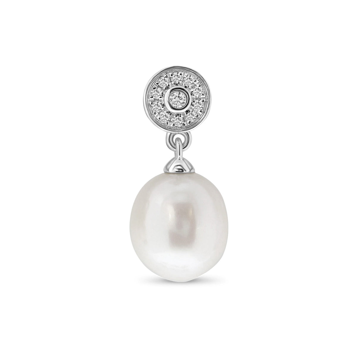 Pandantiv din aur alb cu diamante P092-77142P001-PR-W
