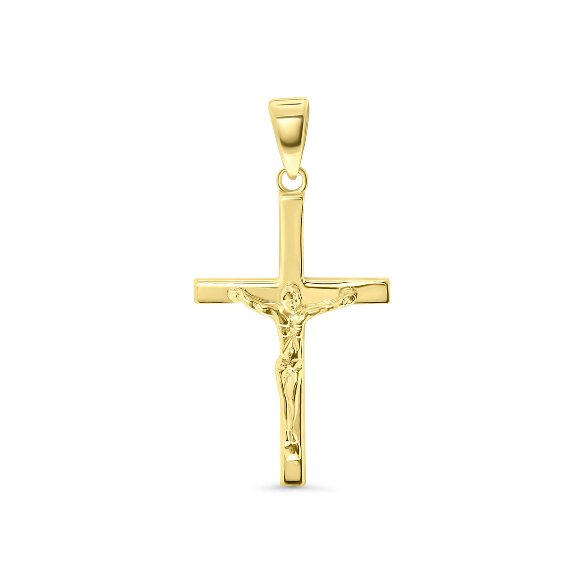Pandantiv cruce din aur galben P122-X3P511369-Y