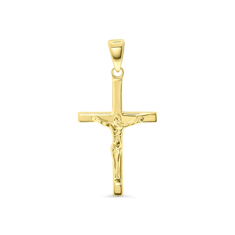 Pandantiv cruce din aur galben P122-X3P511369-Y