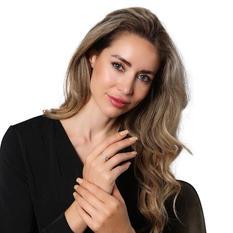 Inel din aur alb cu diamante 42079671