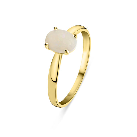 Inel opal din aur galben cmp R092-50195R001-OP-Y