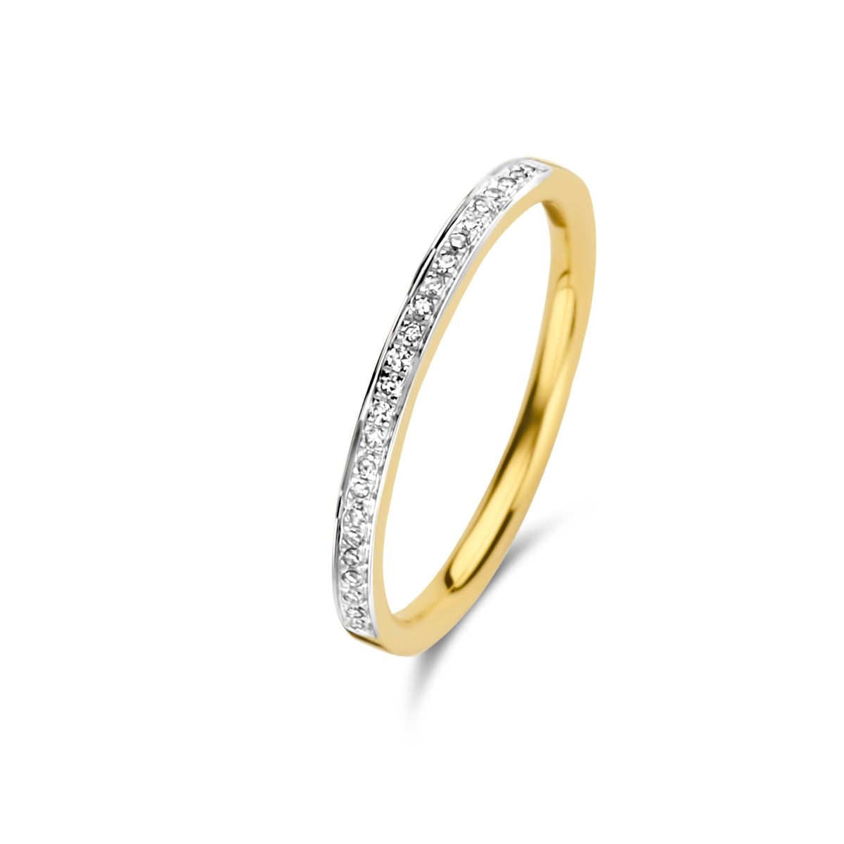 Inel din aur galben cu diamant 63871R001