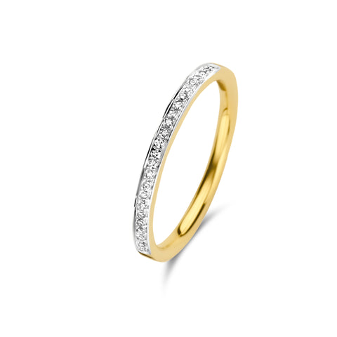 Inel din aur galben cu diamant 63871R001